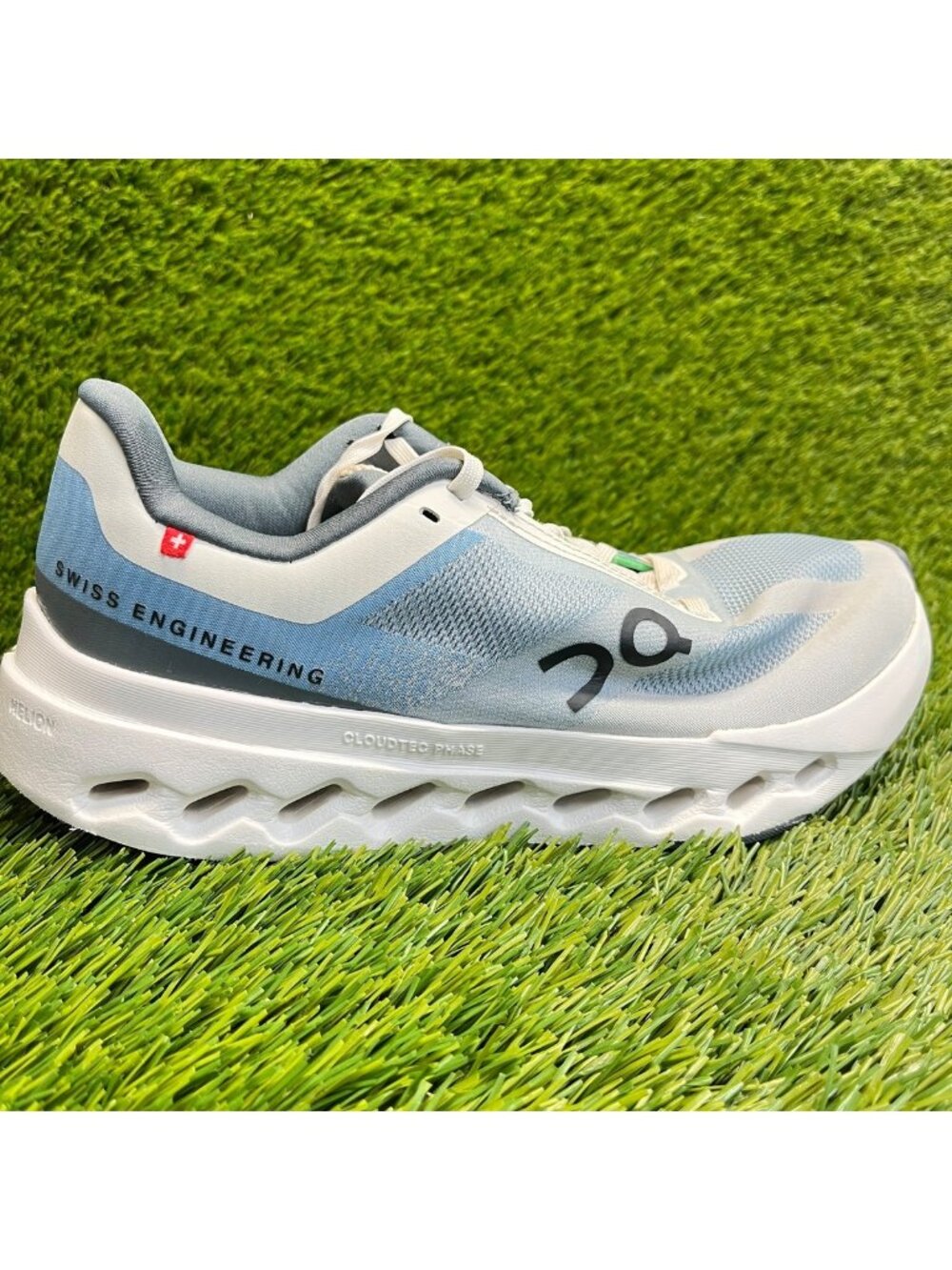 On Cloudsurfer Next Womens Size 7.5 Blue Gray Athletic Running Shoes Sneakers